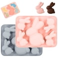 thumbnail image 2 of Easter Rabbit Silicone Moulds Chocolate Silicone DIY Pet Moulds For Cooking, 2 of 8