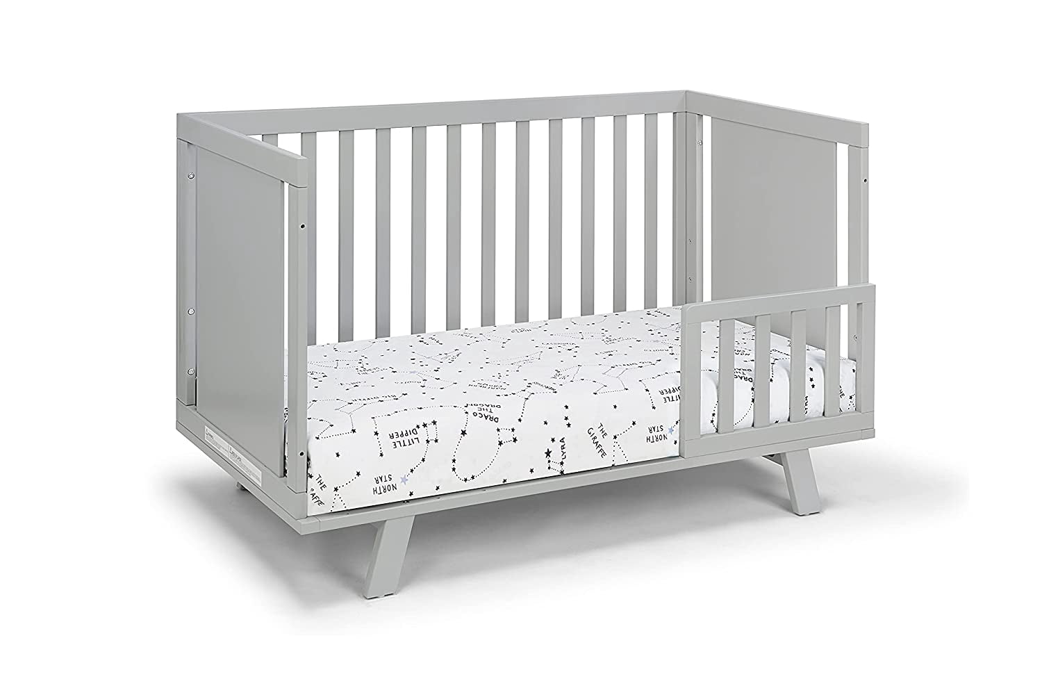 Suite Bebe Livia Crib, Gray & Gray