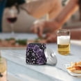 thumbnail image 5 of Yayeee Ashtray with Lid for Cigarette Smokeless Stainless Steel Home Ash Holder, Purple Roses, 5 of 7