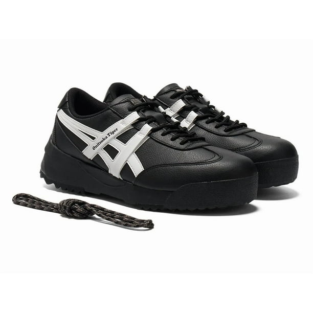 Onitsuka Tiger DELEGATION EX Men BLACK / WHITE Unisex Shoes Sneakers Japan New