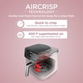 thumbnail image 2 of Freidora de aire Ninja AF142PK 5 en 1 de 4,7 L, rosa, antiadherente, 2 of 9