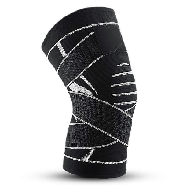 AB030A Anti-Slip Knee Brace Support Breathable Knee Compression Sleeve Wrap - XL