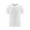White, variant on Chbgutlmr Plus Size Shirts for Men Breathable Round Neck Short Sleeve Gym Athletic Workout Tees Shirts