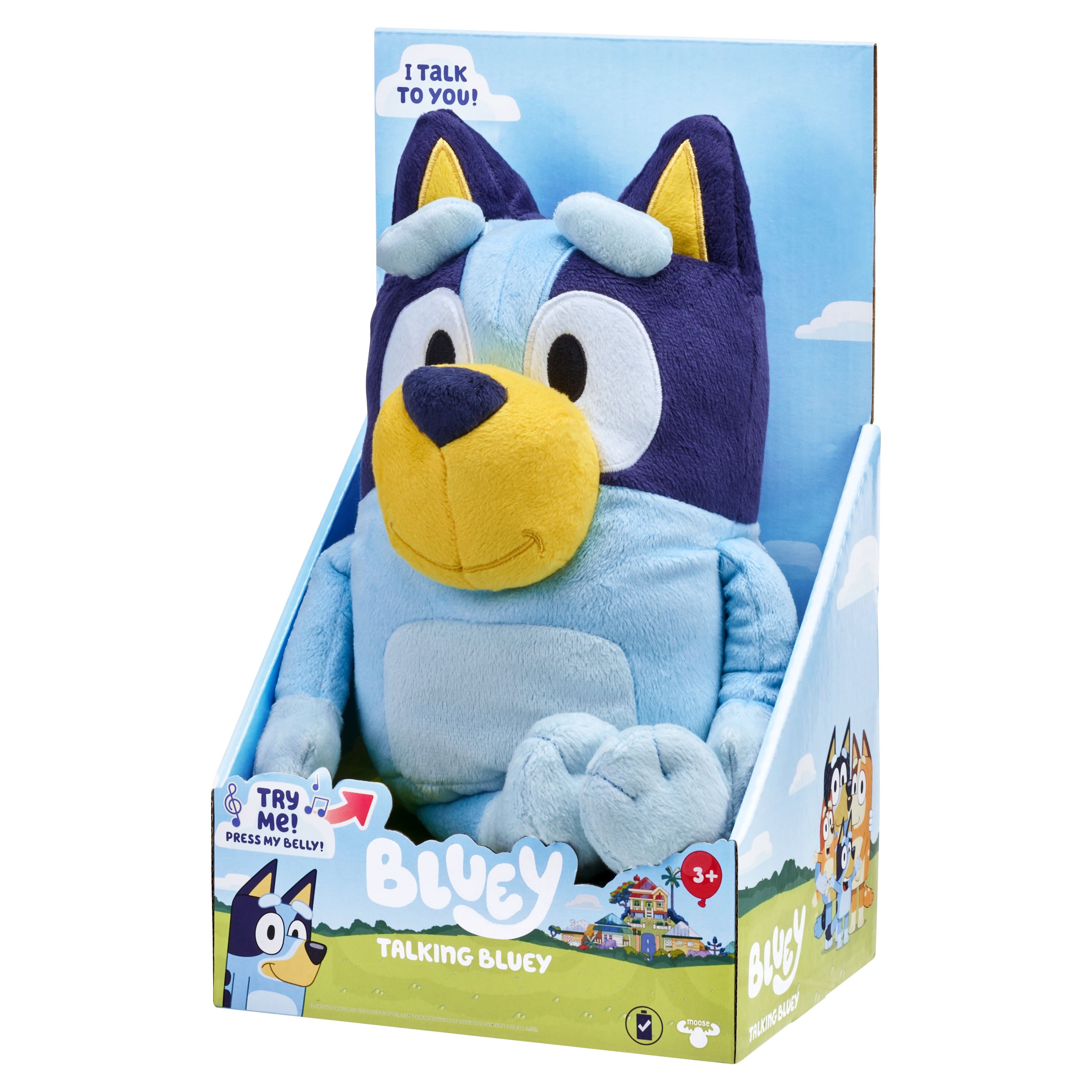  Bluey - 12 Talking Bingo Plush - Interactive - Sing