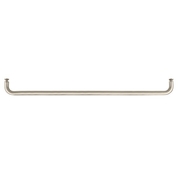 CRL BMNW28BN Brushed Nickel 28" BM Series Single-Sided Towel Bar Without Metal Washers