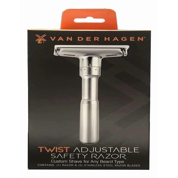 Rastrillo Ajustable Para Afeitar Van Der Hagen Safety Razor