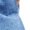 Baby Blue, variant on Women's Denim Dress Summer Casual Babydoll 2025 V Neck 3/4 Sleeve Jean Dresses
