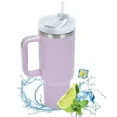 thumbnail image 4 of HOT 1pc 40oz Stainless Steel Handle Insulated Cup Suitable for Hot and Cold Coffee Beverages Multi-color Ice Cream Cup 2025, 4 of 5
