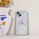 thumbnail image 2 of Compatible con iPhone 14 Funda transparente con diseño de mariposas para mujeres y niñas, estética, suave, delgada, de TPU, a prueba de golpes, protectora para iPhone 14 - Mariposa morada, 2 of 8