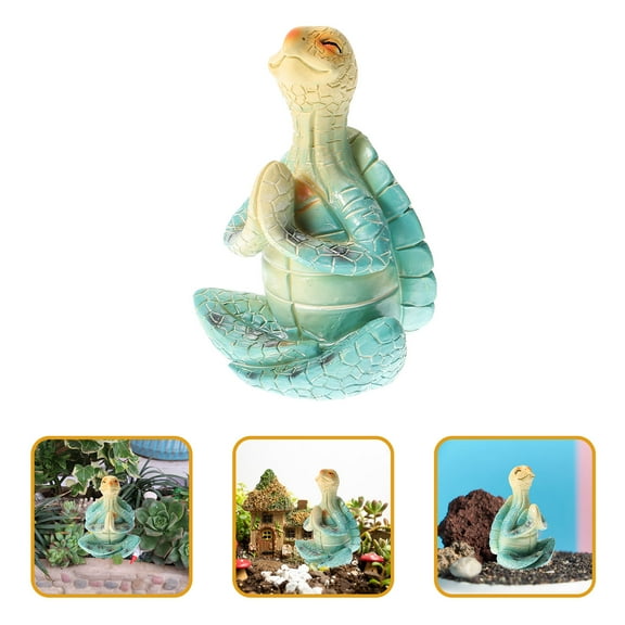 OATIPHO Resin Tortoise Sculpture for Outdoor Garden and Yard Decoration