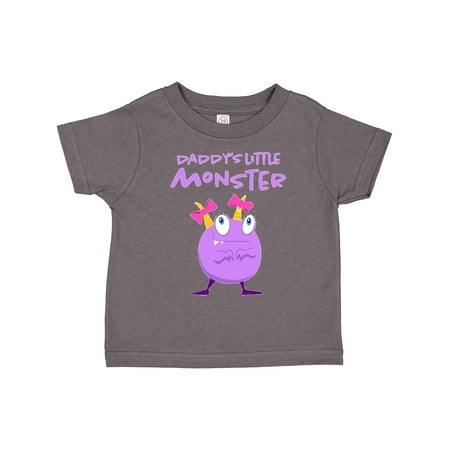 

Inktastic Daddy s Little Monster Gift Toddler Toddler Girl T-Shirt