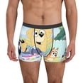 thumbnail image 7 of Saiise Bluey Men's Underwear Boxer Briefs Cotton Trunks Short Leg Underwear (S-XXL), 7 of 7