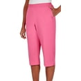thumbnail image 2 of Alfred Dunner Women's Soft Fitted Capri, 2 of 3