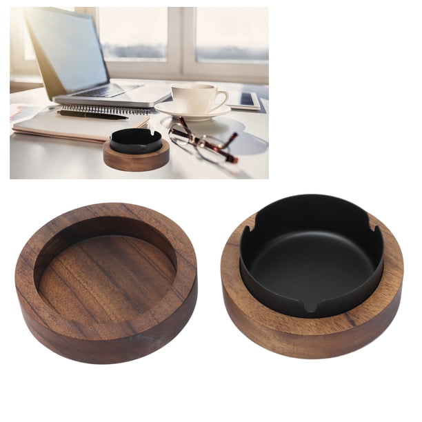 Cenicero De Conpa, Bandeja De Ceniza De Cigarrillos A PrueBa De Viento, Cenicero Elegante, Ceniceros Frescos, Cenicero Compacto, Bandeja De Ceniza Sin HUMO CON REVESTIMIENTO