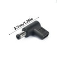thumbnail image 2 of Yammee Type C to 5.5x2.1mm 5.5x2.5mm Charging Adapter for Routers Laptop Speaker Modem, 2 of 7
