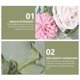 thumbnail image 2 of 1 ramo de crisantemos de rosas simuladas, decoración de flores falsas, ramo de boda, 2 of 6