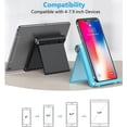 thumbnail image 2 of Phone Holder Desk Smartphone Holder Table Cell Phone Rest Smartphone Base Stand Compatible With Iphone 13 Pro Max Mini 12 11 Galaxy S22 S21 Note20 Red, 2 of 5