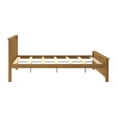thumbnail image 4 of Max & Lily Queen Bed Frame, Solid Wood Platform Bed with Slatted Headboard for Kids, 4 of 9