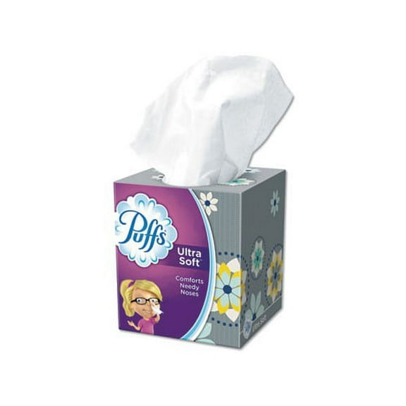 Ultra Soft Facial Tissue 2-Ply, White, 56 Sheets/Box, 24 Boxes/Carton