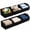 Black, variant on Aokeyee Closet Organizers Bins,6 Packs Collapsible Closet Organizers and Storage with Handles, Trapezoid Shelf Organization Storage Cubes for Purse, Toys, Books, Towel, Socks, Gray