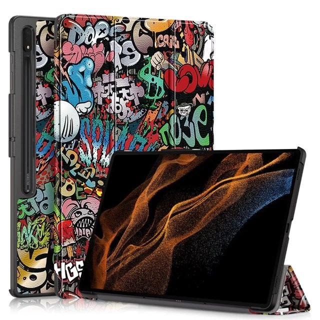 Case pour Samsung Galaxy Tab S9 Ultra 14.6 Pouces Housse de Tablette Antichoc avec Réveil et Sommeil Automatique Funda pour Samsung Tab S9 Ultra Case TY Tab S9 Ultra 14.6 Po