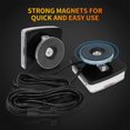 thumbnail image 2 of WUSHIXAN Magnetic Trailer Light Kit for Towing, 24ft Cable With 7-Pin Plug, IP68 Waterproof, DOT Certified, 2 of 6