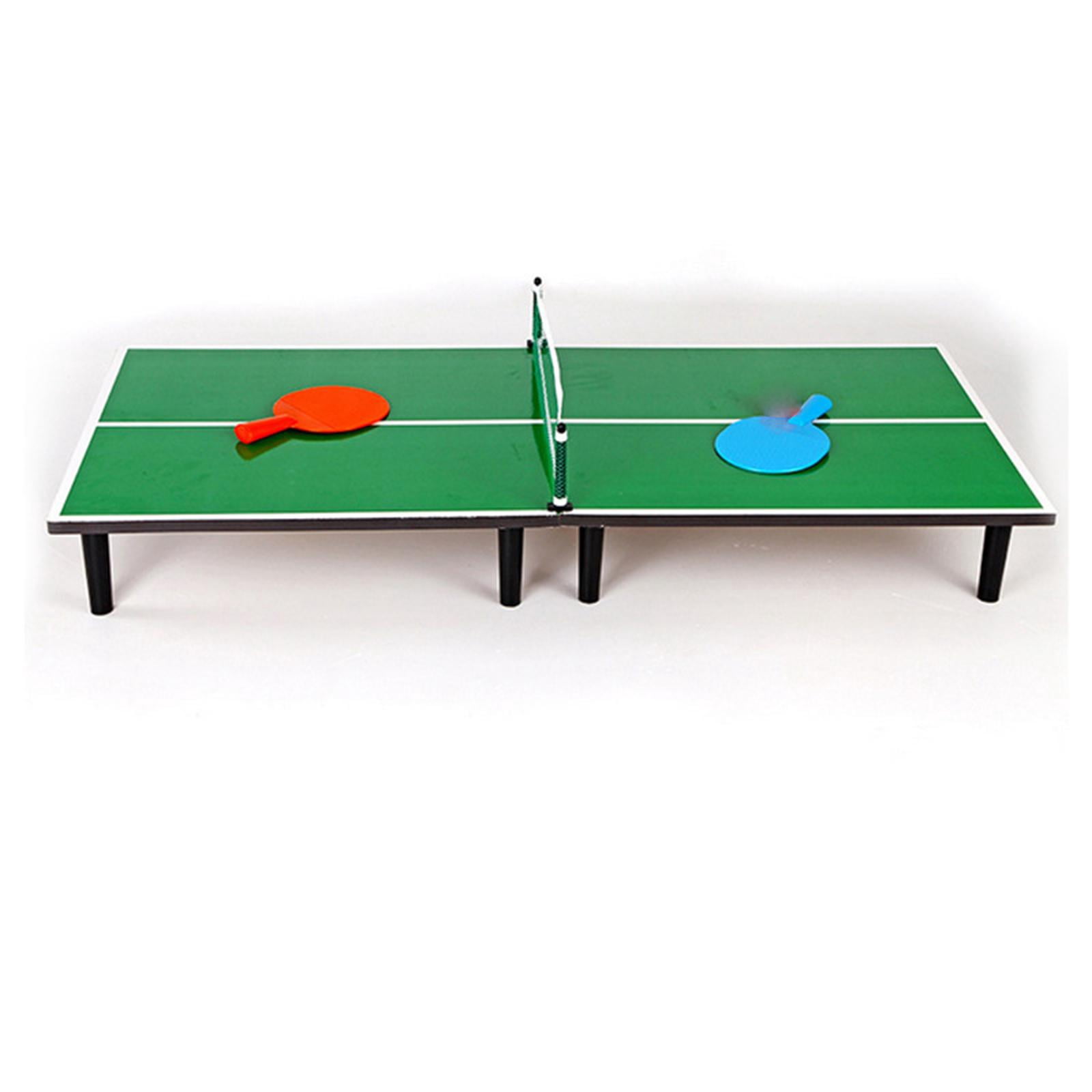 harayaa Mini Pong Table with 2 Paddles, Sports Portable, Birthday Gifts, Compact, Table