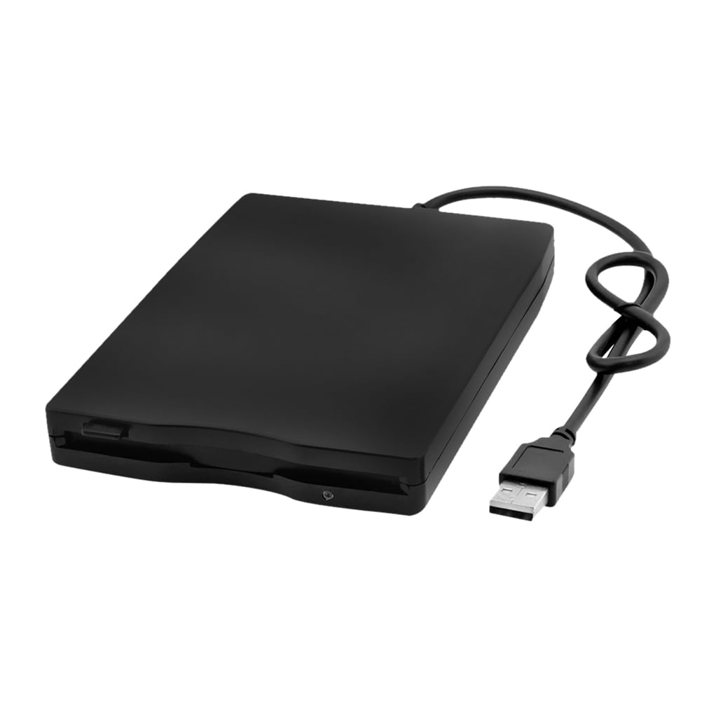 ETEREAUTY External Drive USB 2.0 Floppy Disk Driver Black for Data Transfer 3Pcs