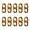 Golden, variant on 10Pcs Nail Decoration Vivid Color Rust-proof Metal Delicate Dazzling 3D Nail Art Chains Ornament Beauty Accessories