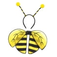 thumbnail image 4 of Disfraz de abejas Disfraz de cosplay de Halloween para favores de fiesta del festival de carnaval, 4 of 9