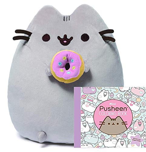 pusheen book plush