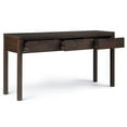 thumbnail image 4 of Pemberly Row Wood 60" Contemporary Console Table in Warm Walnut Brown, 4 of 9