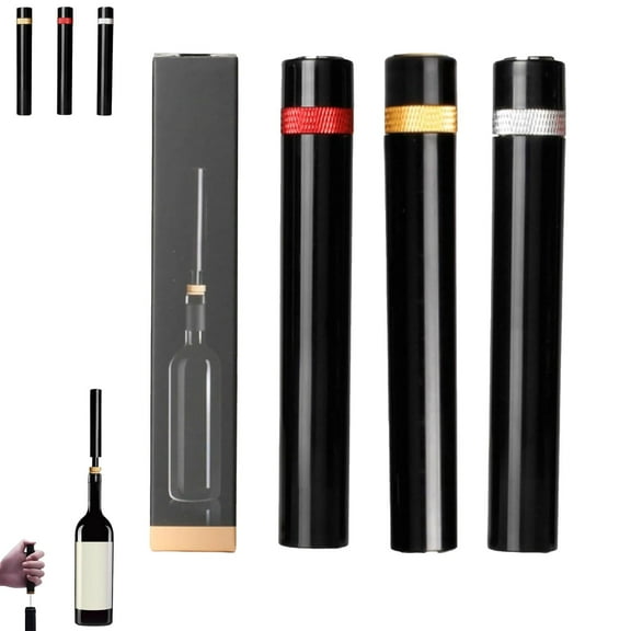 Loritia Wine Opener, AeroPop Wine Opener, Travel Portable Pocket Air Pressure Pump Wine Bottle Opener, Travel Porta for Home, Restaurant, Party