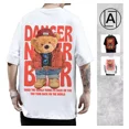 thumbnail image 2 of Camiseta De Manga Corta De Hip Hop Bear Para Hombre Mujere, 2 of 8