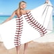 thumbnail image 1 of Fiudx Liquidación de ahorros de invierno Toalla de playa de microfibra, súper liviana, colorida, toalla de baño, manta de playa a prueba de arena, toalla multiusos para viajes, piscina, 30 x 60 pulga, 1 of 4