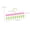 Green, variant on VWRXBZ Clothes Hanger, 15.21x8.19x0.98 Inch Non-Slip Hanger with Clips Plastic Clothes Hanger Multi-Purpose Garment Clamp Delicate Lingerie Drying Rack Sock and Underwear Organizer Home Decor