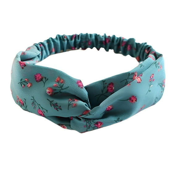 TELOLY Headbands for Women,Cloth Running Headband,Workout Headbands for Women,Green