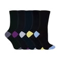 thumbnail image 1 of Sock Snob - Womens Soft Top Cotton Rich Socks | Ladies Coloured Heel & Toe Socks, 1 of 2