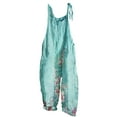 thumbnail image 2 of Mefallenssiah Women Printed Summer Sleeveless Pockets Backless Loose Long Playsuits Rompers Jumpsuit, 2 of 5