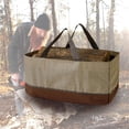 thumbnail image 3 of Bolsa de transporte, bolsa de transporte portátil grande para leña, bolsa de asas para chimenea interior, bolsa de asas para leña duradera para exteriores, 3 of 5