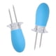 thumbnail image 5 of Soporte para maíz BLESIY 2 piezas de Selecciones de maíz Tenedores de frutas Brochetas de acero inoxidable Azul, 5 of 8
