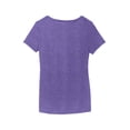 thumbnail image 6 of District Made Ladies Perfect Tri V Neck Tee-XS (Purple Frost), 6 of 6
