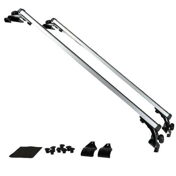 HIRINTOL 2PCS Roof Rack Cross Bars 48 inch Total length 122cm，universal