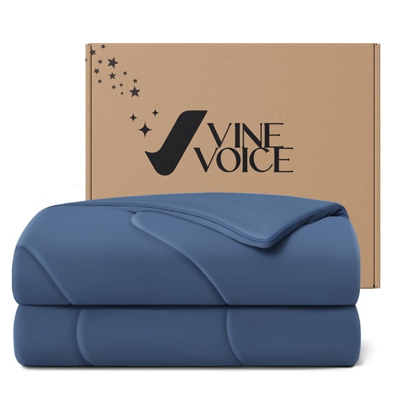 Cobija refrescante Vine Voice Comforter King/Cali King Blue