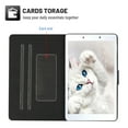 thumbnail image 3 of Dteck Folio Case for Samsung Galaxy Tab A 8.0 2019 SM-T290 T295, Slim Fit Book Cover Design Multi-Angle Stand PU Leather Case Cover, Black, 3 of 5