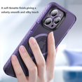 thumbnail image 6 of Magnetic Case for iPhone 14 Pro Max Phone Case Compatible with MagSafe Shockproof Protection Slim Translucent Matte Cover for iPhone 14 Pro Max 6.7" - Purple, 6 of 7