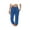 Blue, variant on Womens Seven-Sevenths Pants Capris With Pockets Loose Fit Casual Capri Pants Dressy Lightweight Ladies Baggy Cargo Pants For Hiking Summer Drawstring Cargo Pants Yellow S