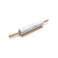 thumbnail image 1 of Sunwealth Crafted Natural Marble Rolling Pin with Wood Cradle, 1 of 5