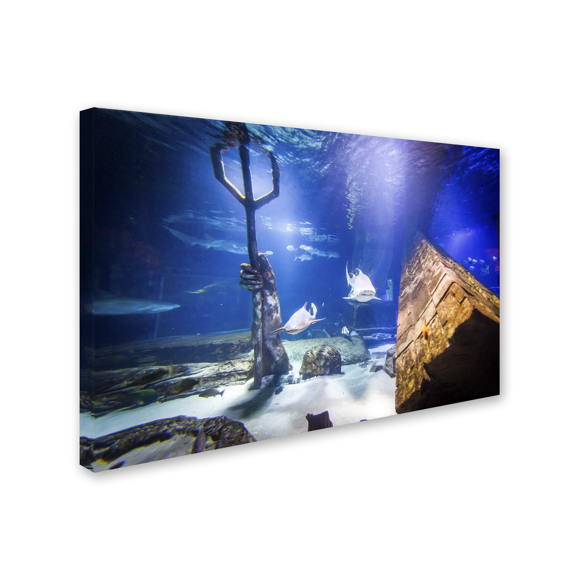 Trademark Fine Art "Maybe Atlantis" Canvas Art by Yale Gurney