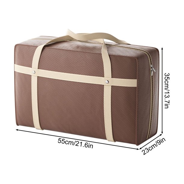 Xihbxyly Bolsa de Almacenamiento, Organizador de Ropa de Gran Capacidad, Bolsa de Viaje Plegable, Solución Impermeable para Equipaje, Uso En Casa o En La Oficina, Almacenamiento para Autocaravanas, D